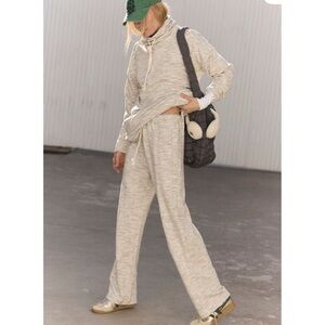 FP Movement by Free People Ready To Go Set Cream And Grey Size Small